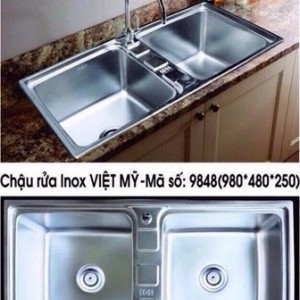 Chậu rửa chén Việt Mỹ 9848