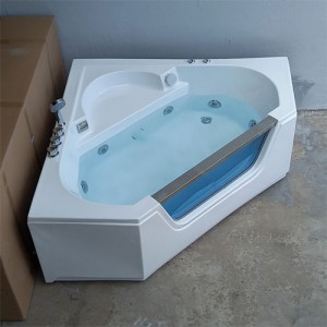 Bồn tắm Góc kính massage 1400x1400